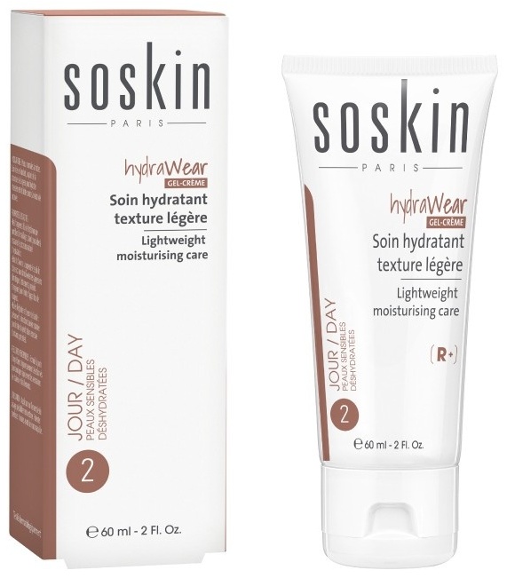 SOSKIN крем-гель Hydrawear R+ для лица 60 мл