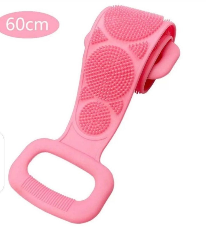 Silicone Case мочалка для тела, универсальное розовый 1 шт
