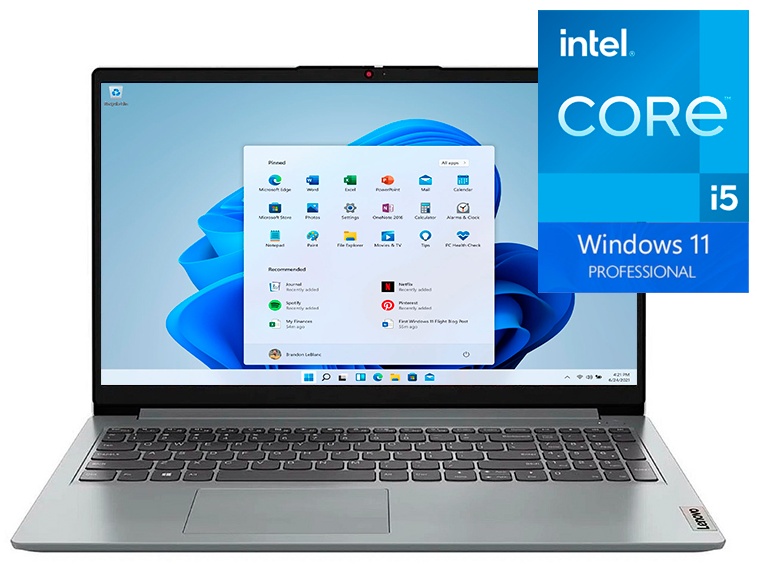 Ноутбук Lenovo Ideapad 3 15IAU7 15.6" / 24 Гб / SSD 1000 Гб / Win 11 Pro / 82RK1750RK