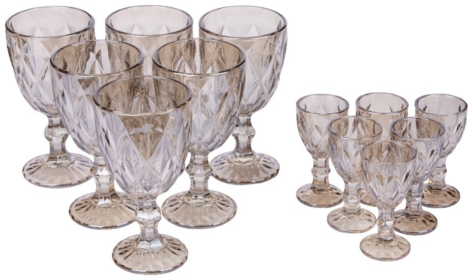 Набор бокалов GLASS WARE 300 мл, стекло, 12 шт