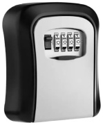Сейф для ключей Зенетар кодовый механический замок (90х115х40 мм)