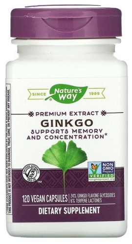 Nature's Way БАД Gingko 120 капсул