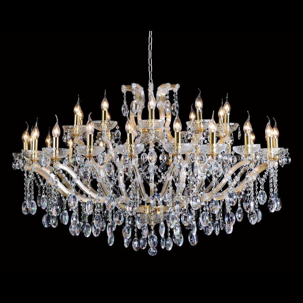 Люстра подвесная Crystal Lux Е14, кол-во ламп: 30 шт
