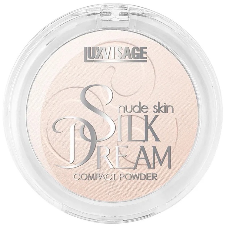 Пудра LUXVISAGE Silk Dream nude skin сухая 01 Фарфоровый розовый