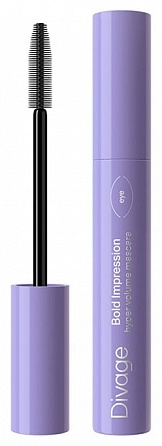 Тушь для ресниц DIVAGE Bold Impression для объема черный
