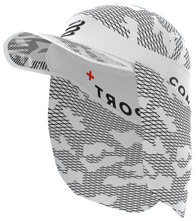 Кепка Compressport размер универсальный, белый