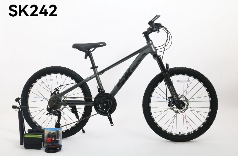 Купить Велосипед Skillmax Sk242 26 дюйм 2024 серый в Алматы – Магазин ...