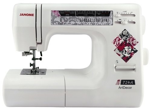 Швейная машина Janome Art Decor 724A белый