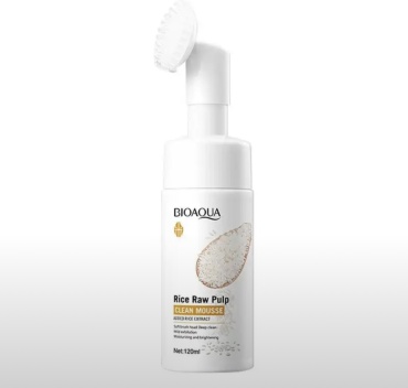 Bioaqua Rice Raw Pulp пенка-мусс 120 мл