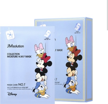 Маска для лица JMsolution тканевая Disney Collection Moisture NMF Mask 10 шт