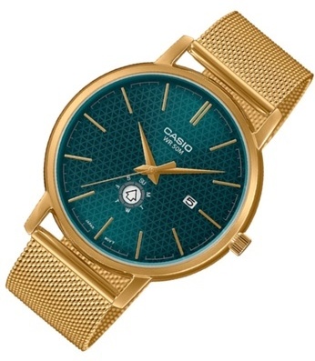 Кварцевые CASIO MTP-B125MG-3AVDF нержавеющая сталь