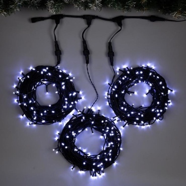 Нить Luazon Lighting цвет свечения холодный белый 20 м