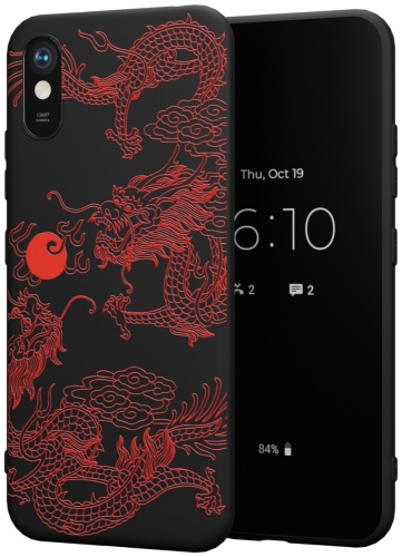 Чехол Mcover для Xiaomi Redmi 9a черный