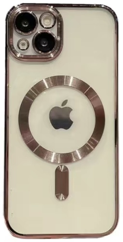 Чехол FASHION для Apple iPhone 13 золотистый