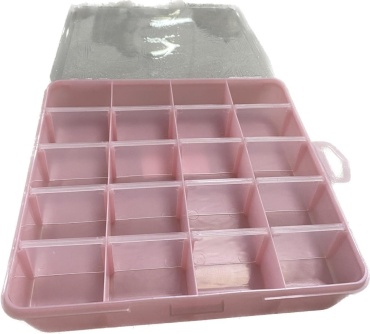 BranQ органайзер 20x20x4 см, пластик