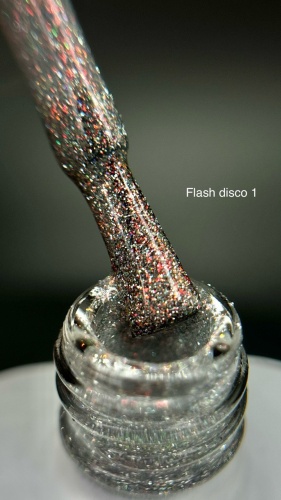 Lion гель-лак Disco Flash 1 камуфлирующее 14 мл