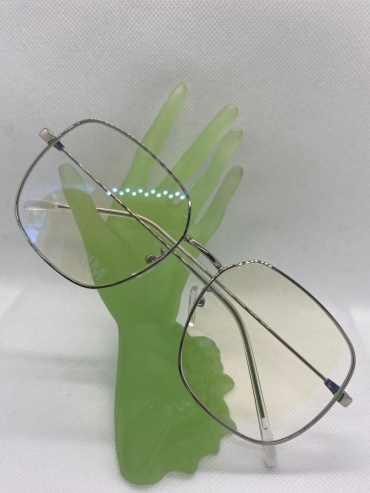 Elite Optical N.K.Karl для вождения Готовые для зрения очки стильные 0028 с футляром и салфеткой серебристый +18