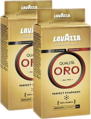Кофе Lavazza Qualita Oro молотый 2 упаковки по 250 г