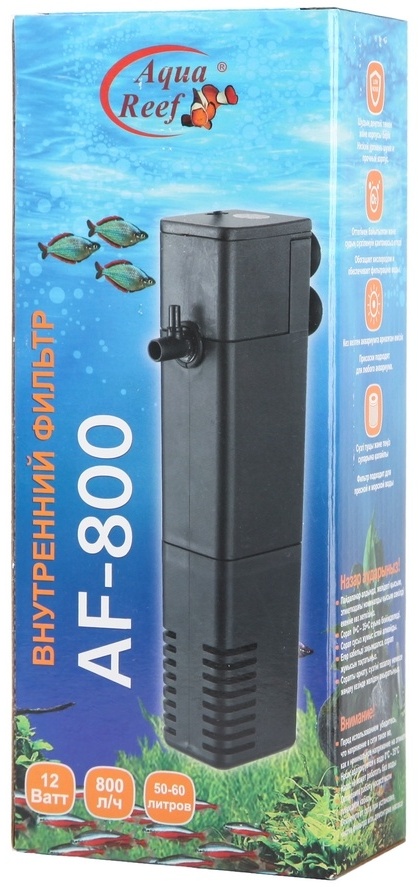 Купить Фильтр помпа для аквариума Aqua Reef AF-800 внутренний 12 Вт ...