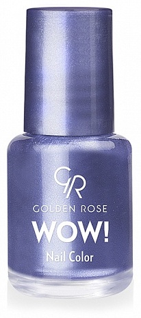 GOLDEN ROSE лак Wow! 082 синий 6 мл