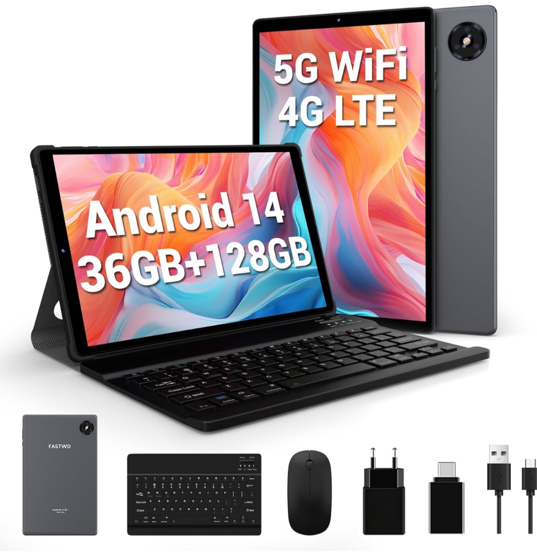 Планшет FASTWD M820-EEA 10.1 дюйм 32 Гб/128 Гб черный