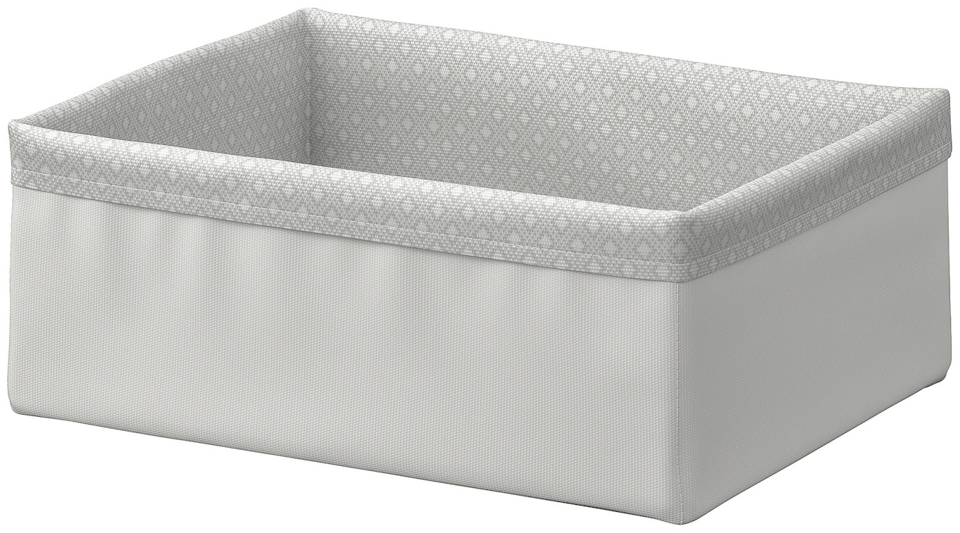 IKEA кофр универсальный серый, 1 шт