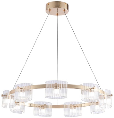 Люстра подвесная SVET KZ LED, кол-во ламп: 9 шт