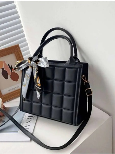 Сумка кросс-боди Aila_store экокожа черный