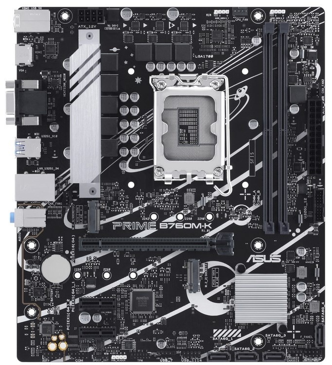Материнская плата ASUS PRIME B760M-K