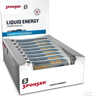SPONSER энергетический гель LIQUID ENERGY PLUS