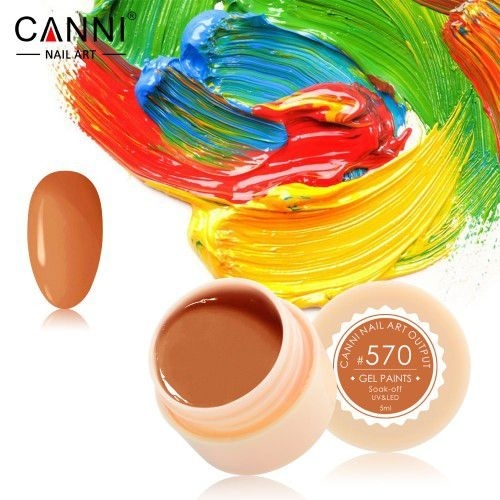 CANNI гель-краска Gel Paint 570 5 мл