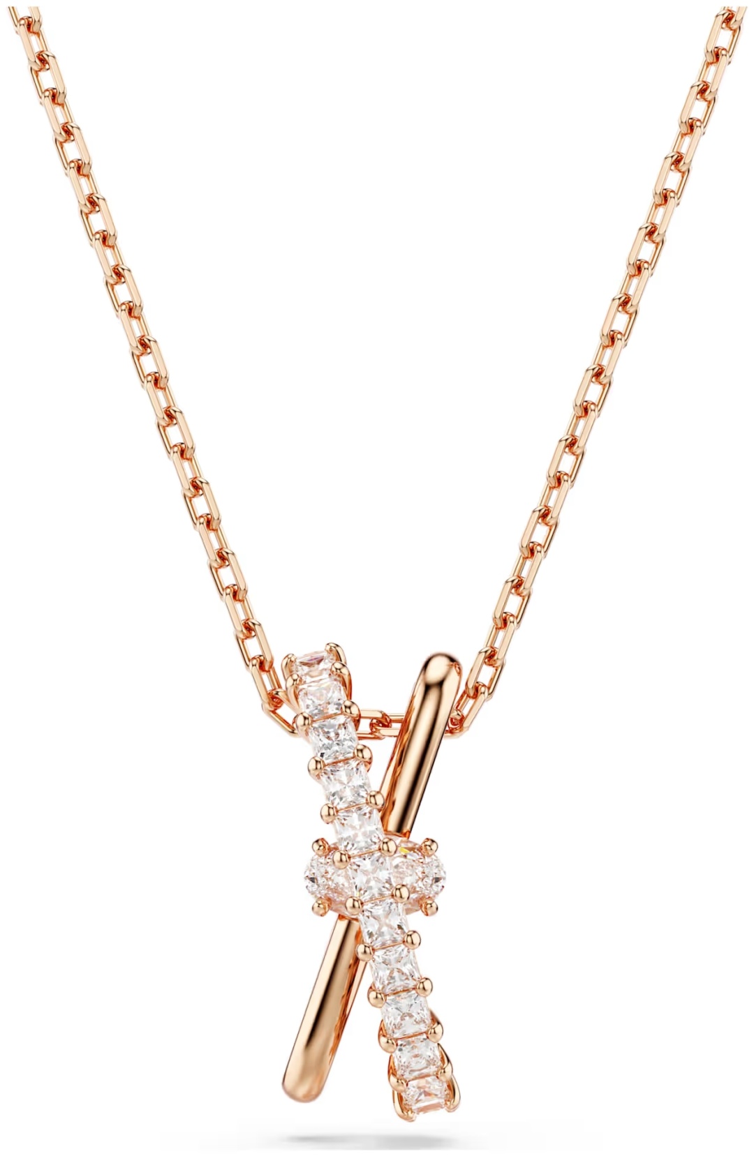 Swarovski длина 45 см ювелирный сплав, цирконий