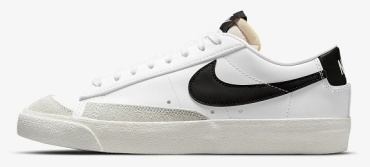 Кроссовки Nike W BLAZER LOW 77 белый, серый, черный