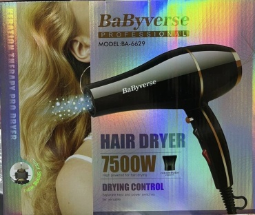 BaByverse BA-6629 фен черный