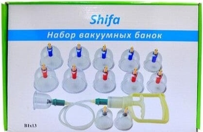 Банки Shifa для хиджамы 873064 13 шт