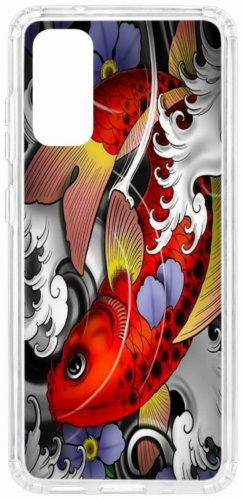 Чехол КRUЧЕ для Samsung Galaxy S20 голубой