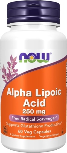 NOW Alpha Lipoic Acid 250 мг капсулы 60 шт