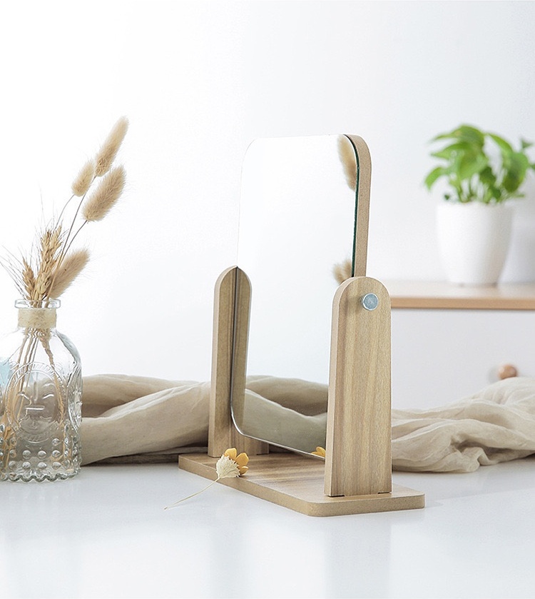 Зеркало настольное косметическое DM22 22x25 см