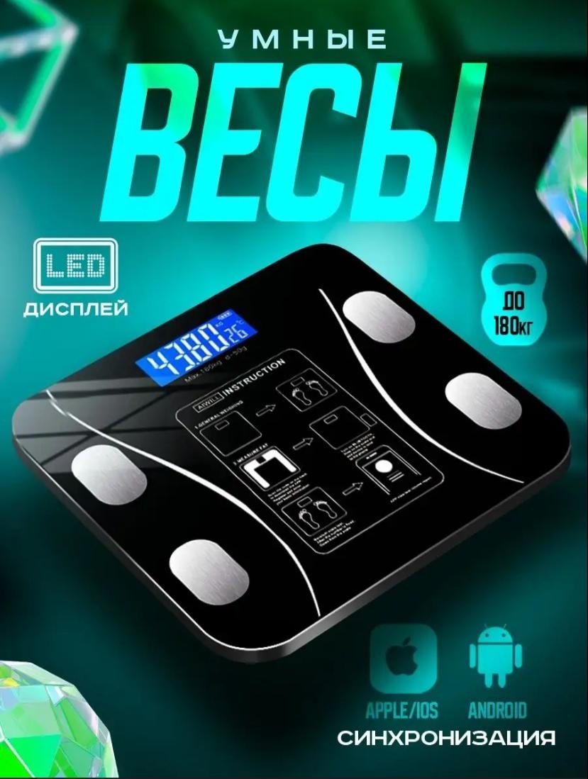 Напольные весы электронные 596061 до 180 кг