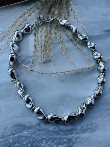 Stainless Steel длина 53 см нержавеющая сталь, без вставок