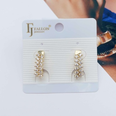 Серьги Fallon Jewelry бижутерный сплав, ювелирный сплав, медицинское золото, кристалл