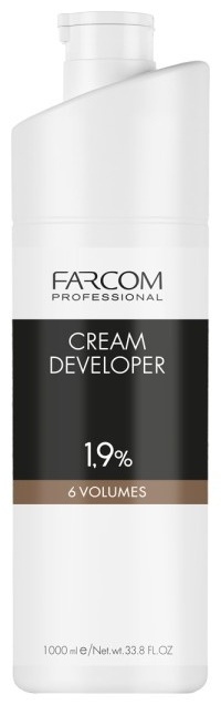 Окислитель FARCOM Cream Developer 1.9% 1000 мл