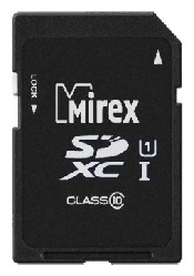 Карта памяти Mirex SDXC 13611-SD10CD64 64Gb