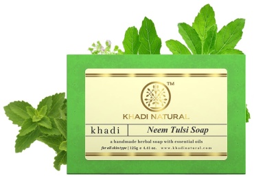 KHADI Мыло ручной работы Ним и Тулси, 125 гр