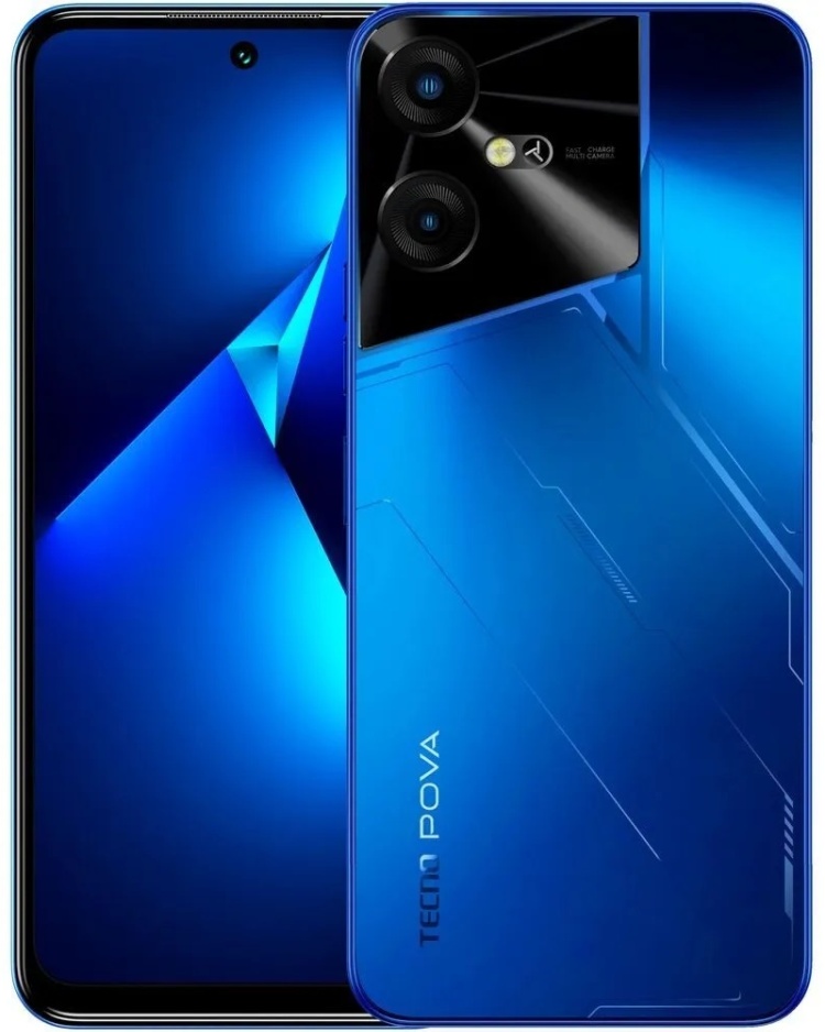 Купить Смартфон TECNO Pova Neo 3 8 ГБ/128 ГБ синий в кредит в Алматы ...