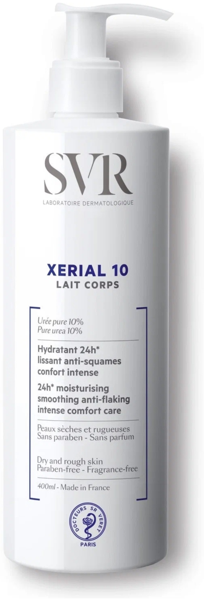 SVR Xerial 10 Lait Corps молочко для тела 400 мл