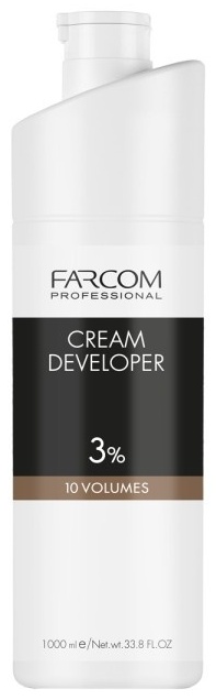 Окислитель FARCOM Cream Developer 3% 1000 мл
