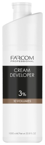 Окислитель FARCOM Cream Developer 3% 1000 мл