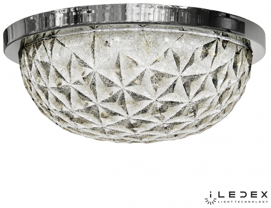 Светильник потолочный iLedex LED 36 Вт серебристый