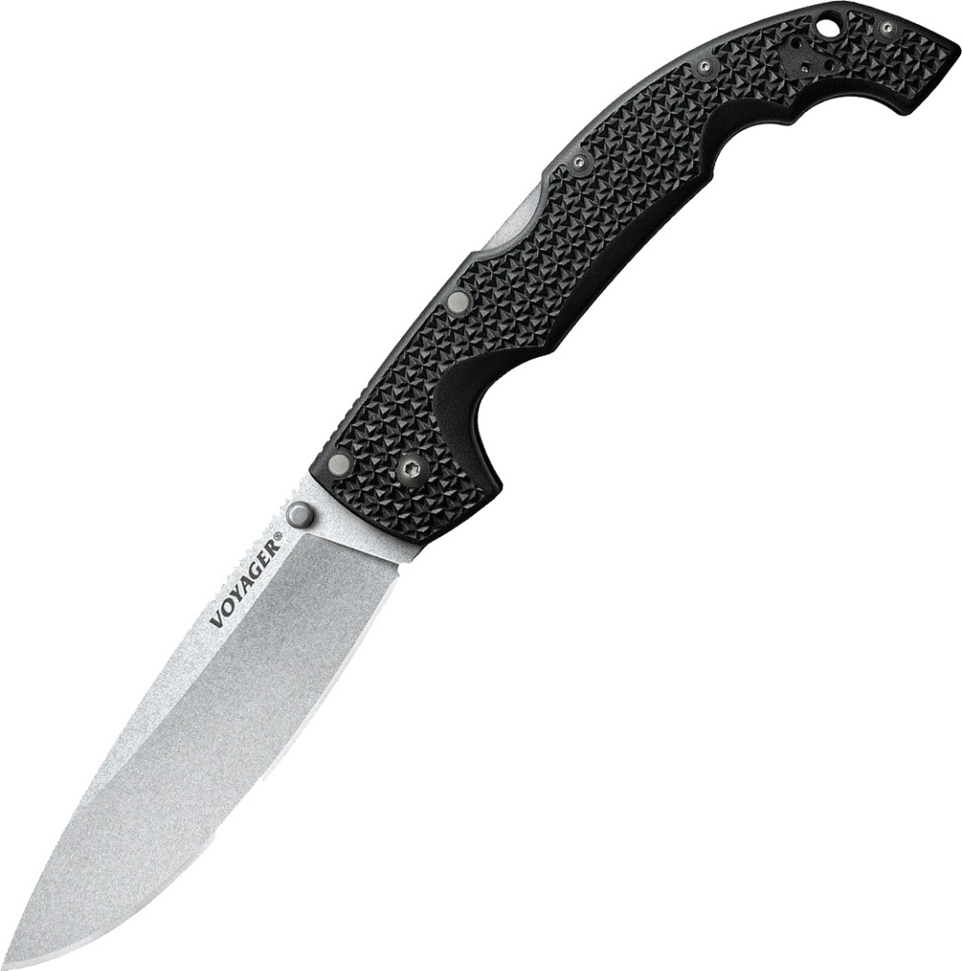Купить Нож COLD STEEL Voyager Large Drop 29AB черный в Алматы – Магазин ...